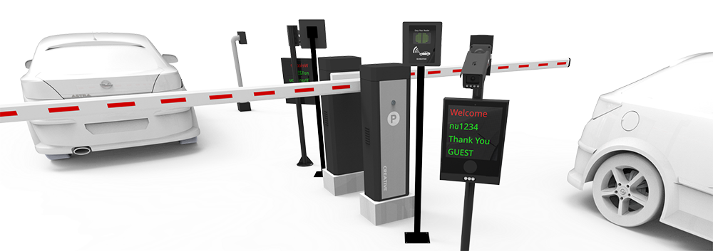 ควบคุมการเข้าออก ด้วยไม้กั้นรถยนต์ CRT-07